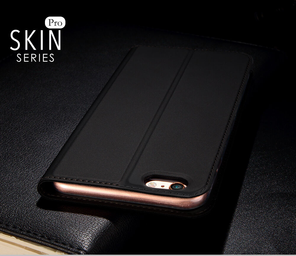 DUX DUCIS флип калъф за iPhone 6 Plus / 6S Plus - тъмносиво
