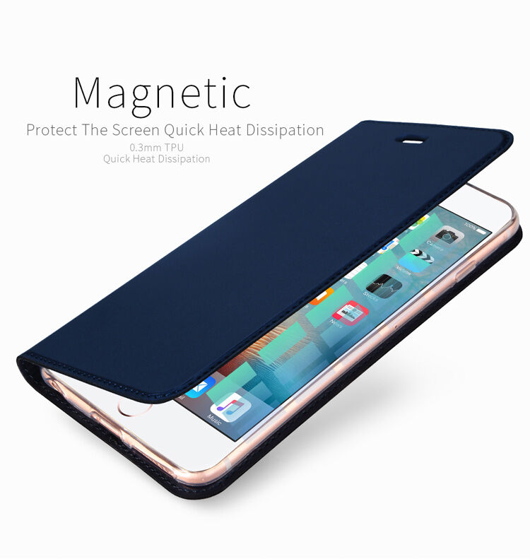 DUX DUCIS флип калъф за iPhone 5 / 5S / SE (2016) - тъмно син DUX DUCIS флип калъф за iPhone 5 / 5S / SE (2016) - тъмно син