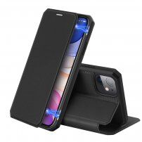 Dux Ducis калъф тип портмоне за iPhone 11 - черно