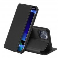 Dux Ducis калъф тип портмоне за iPhone 11 Pro Max - черно