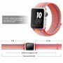 Найлонова каишка на райета за Apple Watch Ultra 49mm / 46mm / 45mm / 44mm / 42mm - неоново оранжева