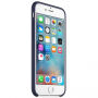 Оригинален силиконов кейс за Apple iPhone 6S Plus - среднощно син