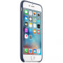 Оригинален кожен кейс за Apple iPhone 6S - среднощно син