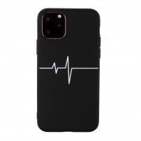Кейс EKG от мека пластмаса за iPhone 11 Pro Max - черен