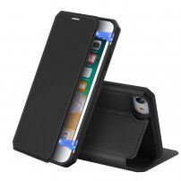 Dux Ducis калъф тип портмоне за iPhone 7 / 8 / SE (2020/2022) - черно