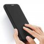 Dux Ducis калъф тип портмоне за iPhone 12 Pro Max - черно