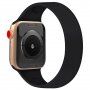 Силиконова каишка за Apple Watch Ultra 49mm / 46mm / 45mm / 44mm / 42mm - S - черен