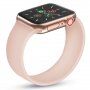 Силиконова каишка за Apple Watch Ultra 49mm / 46mm / 45mm / 44mm / 42mm - S - розов