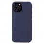 Силиконов кейс за iPhone 12 mini - тъмносин