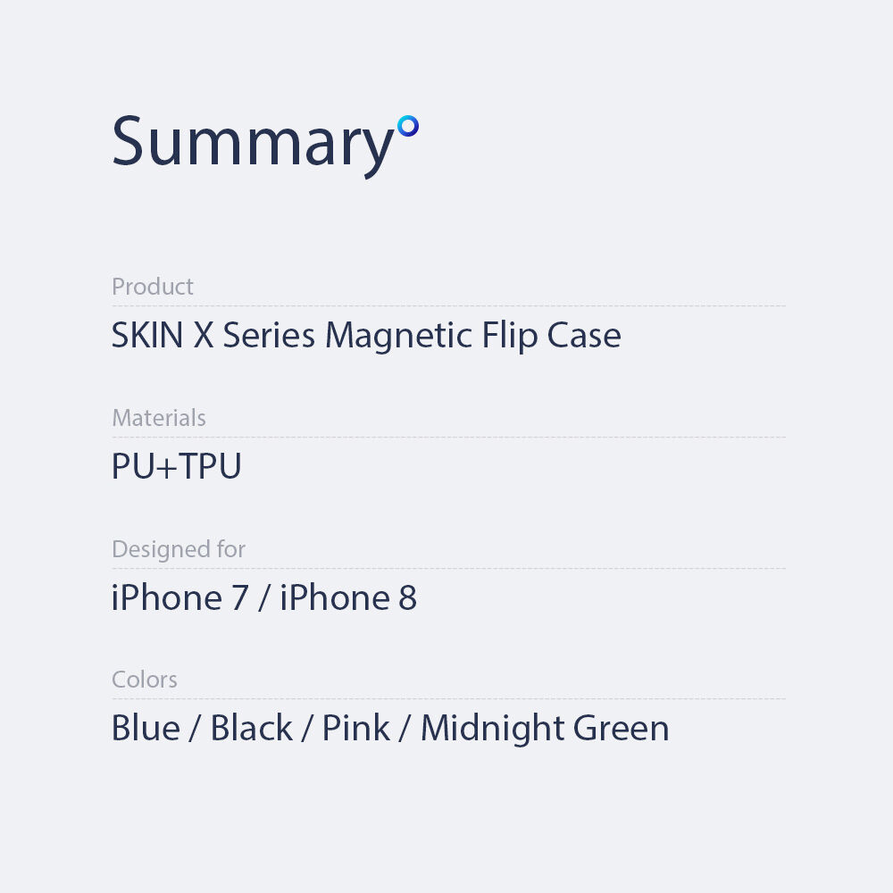 Dux Ducis калъф тип портмоне за iPhone 7 / 8 / SE (2020/2022) - черно