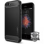 Spigen устойчив кейс Armor за Apple iPhone SE (2016) / 5S / 5 - черен