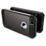 Spigen Armor устойчив тънък кейс за Apple iPhone SE (2016) / 5S - цвят метална плоча