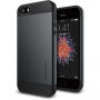 Spigen тънък защитен Armor кейс за Apple iPhone SE (2016) / 5S - черен