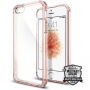 Spigen Crystal Shell защитен кейс от поликарбонат за Apple iPhone SE (2016) / 5S - прозрачно розов