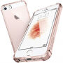 Spigen Crystal Shell защитен кейс от поликарбонат за Apple iPhone SE (2016) / 5S - прозрачно розов