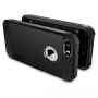 Spigen Armor устойчив тънък кейс за Apple iPhone SE (2016) / 5S - черен