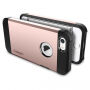 Spigen Armor устойчив тънък кейс за Apple iPhone SE (2016) / 5S - розов