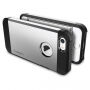 Spigen Armor устойчив тънък кейс за Apple iPhone SE (2016) / 5S - сребърен