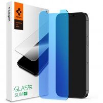 Spigen Glas tR Antiblue HD 2D закалено стъкло за iPhone - 12 Pro Max - прозрачно