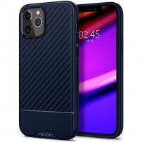 Spigen Core Armor устойчив кейс за iPhone 12 Pro Max - тъмносин