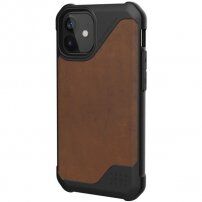 UAG Metropolis LT LTHR флип калъф за iPhone 12 mini - кафяв