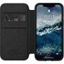 Nomad Folio кожен флип калъф за iPhone 12 mini - черно