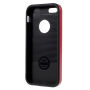 Калъф 2в1 за Apple iPhone 5 / 5S / SE (2016) - червен