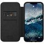 Nomad Folio кожен флип калъф за iPhone 12 Pro Max - черно