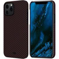 Pitaka MagEZ кейс за iPhone 12 Pro Max - червено-черен