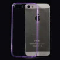 Изключително тънък 0,5 mm калъф за Apple iPhone 5 / 5S / SE (2016) - лилаво
