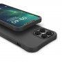 Матиран мек кейс за iPhone 12 Pro Max - черен