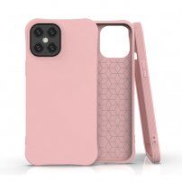 Матиран мек кейс за iPhone 12 Pro Max - розов