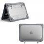 Удароустойчив капак с накланящи се крачета за MacBook Pro 13" (A2251 / A2289 / A2338) - сив
