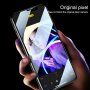 Закалено удароустойчиво стъкло 2,5D против пръстови отпечатъци за iPhone 12 / 12 Pro - черна рамка