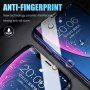 Матирано закалено стъкло 2,5D за целия дисплей за iPhone 12 Pro Max - черна рамка