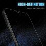 Матирано закалено стъкло 2,5D за целия дисплей за iPhone 12 Pro Max - черна рамка