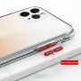 Мраморен кейс устойчив против надраскване за iPhone 11 Pro Max - лилав