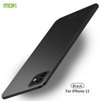 Mofi изключително тънък матиран кейс за iPhone 12 mini - черен