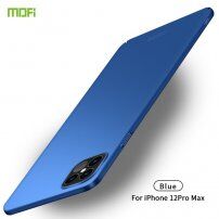 Mofi изключително тънък матиран кейс за iPhone 12 Pro Max - син