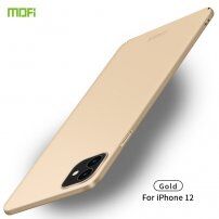 Mofi изключително тънък матиран кейс за iPhone 12 mini - златен