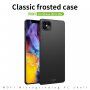 Mofi изключително тънък матиран кейс за iPhone 12 Pro Max - червен