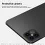Mofi изключително тънък матиран кейс за iPhone 12 Pro Max - червен