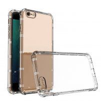 Кейс с подсилени ъгли за iPhone 6 Plus / 6S Plus - прозрачно