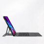 BENKS калъф със клавиатура и тъчпад за iPad Pro 11" (2018-2022) - тъмно сив