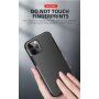 Ipaky матиран удароустойчив кейс за iPhone 12 Pro Max - черен