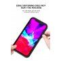 Ipaky матиран удароустойчив кейс за iPhone 12 Pro Max - черен