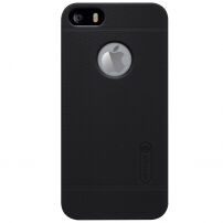 NILLKIN заден калъф за защита на дисплея за Apple iPhone 5 / 5S / SE (2016) - черен