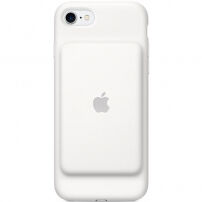 Оригинален Apple Smart Battery Case кейс с батерия за iPhone SE (2020/2022) / 8 / 7 - бял