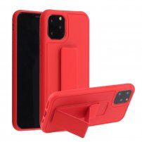 Кейс служещ и като стойка за iPhone 12 Pro Max - червен