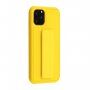 Кейс служещ и като стойка за iPhone 12 Pro Max - жълт